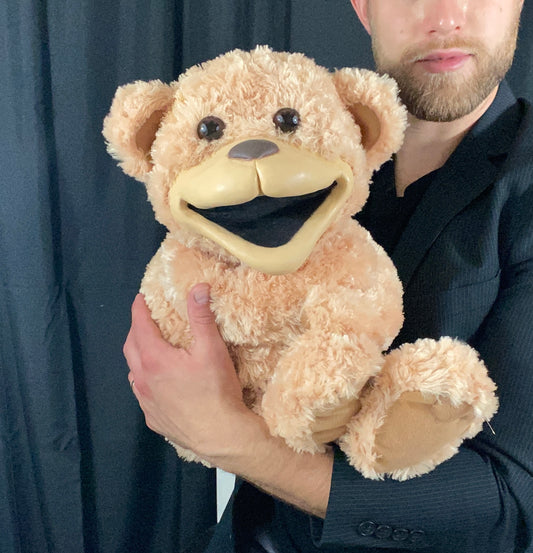 Professional Ventriloquist Puppet Teddy Bear