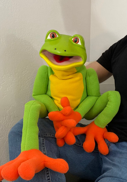 Professional Ventriloquist Puppet Frog